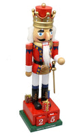 Wooden 15" Countdown Nutcracker