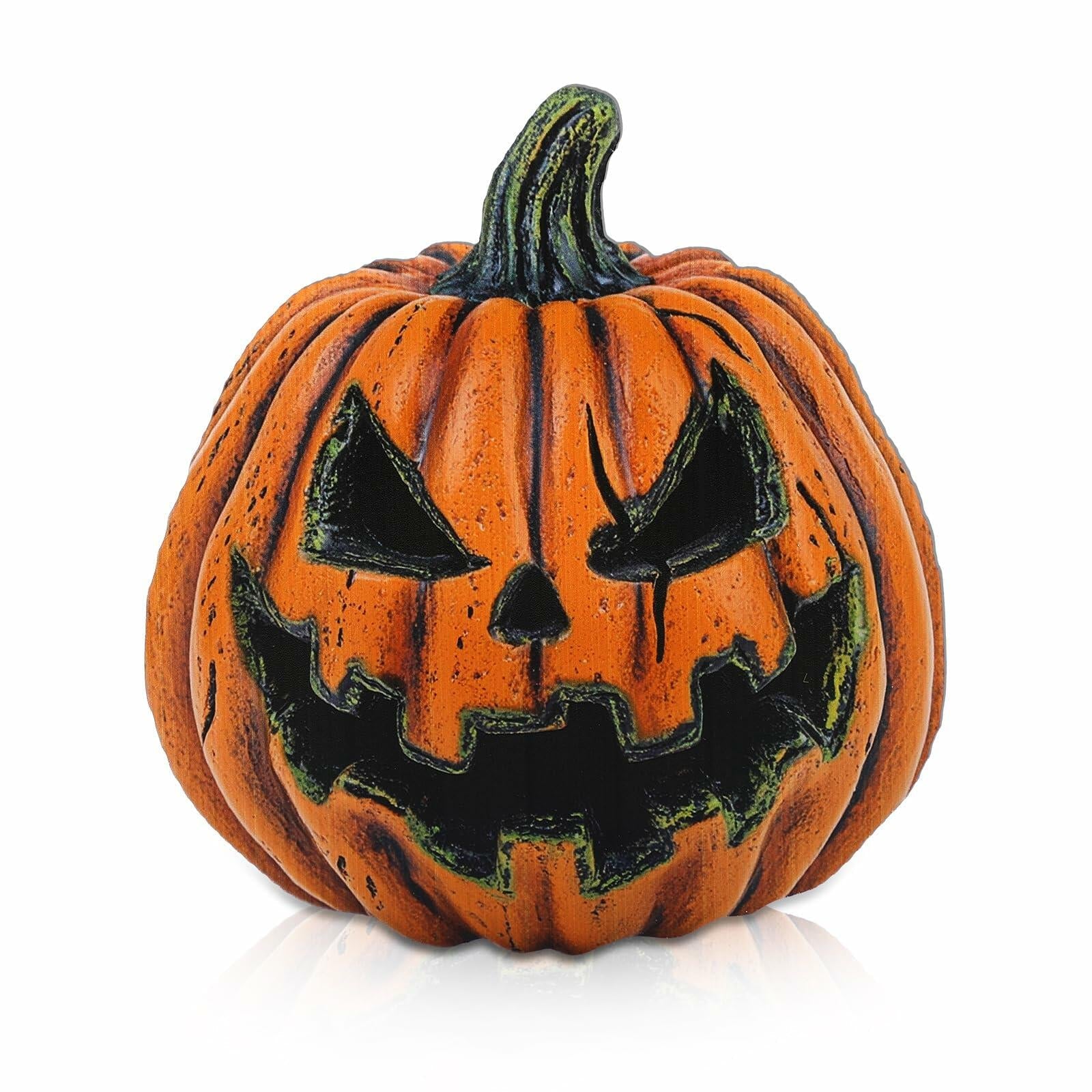 Bucherry 10 Vintage Halloween Jack-o’-Lantern Pumpkin Cutout Standups Decor