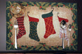Hang My Stockings By the Fireplace Placemat Set of 4