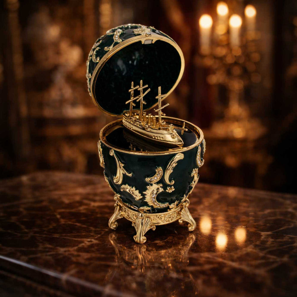 1891 Memory of Azov Royal Imperial Easter Egg