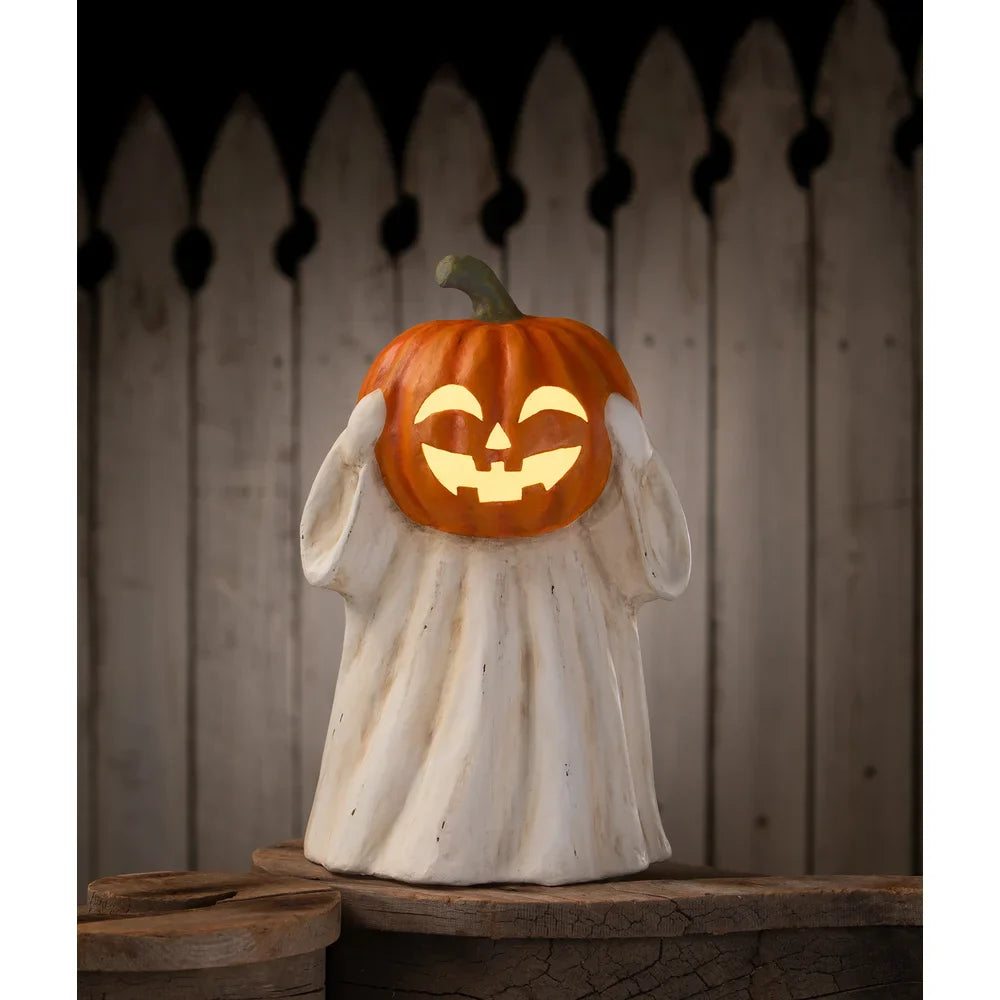 Ghost Jack-o'-Lantern, Bethany Lowe Designs