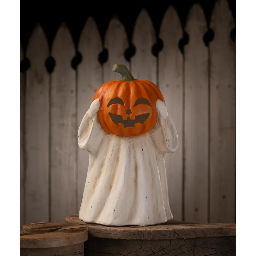 Ghost Jack-o'-Lantern, Bethany Lowe Designs