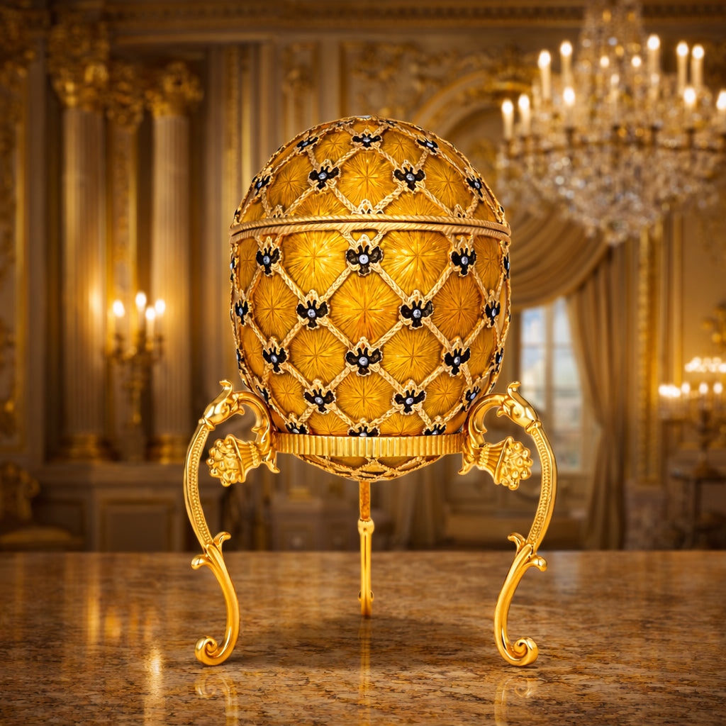 1897 Imperial Coronation Royal Easter Egg 7 Inches